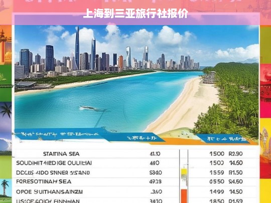 上海到三亚旅行社报价